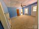 Bright bedroom features a closet, and large windows for natural light at 647 Mckay Hill Rd, Mount Gilead, NC 27306