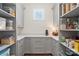 Well-organized pantry with ample shelving and countertop space at 722 Clegg Farm Dr, York, SC 29745
