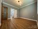 Bonus room features luxury vinyl flooring at 8701 W Dixie Dr, Charlotte, NC 28278