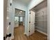 Walk-in pantry area adjacent to the kitchen at 8701 W Dixie Dr, Charlotte, NC 28278