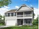 Charming two-story home featuring stone accents, a welcoming porch and a balcony, blending classic style with modern comfort at Lot 003 Bozeman Ct # 3, Stanley, NC 28164