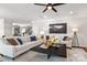Spacious living room showcases wood flooring, neutral decor, and comfortable seating at Lot 003 Bozeman Ct # 3, Stanley, NC 28164