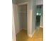 This is a walk-in closet with a view of a bathroom at 1121 Myrtle Ave # 58, Charlotte, NC 28203