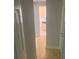 A hallway showing the bathroom at 1121 Myrtle Ave # 58, Charlotte, NC 28203