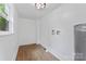 Functional laundry room with modern fixtures and plenty of room for appliances at 118 Cabarrus W Ave, Concord, NC 28025