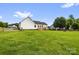 Sprawling backyard with a lush lawn, offering ample space for recreation at 170 Wagon Wheel Way # 4, Salisbury, NC 28147