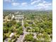 Aerial view showcases land location near Myers Park Country Club, highlighting proximity and potential at 2861 Sharon Rd # 1, Charlotte, NC 28211