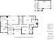 Second floor plan displaying the layout of bedrooms, bathrooms, and closet space for a house at 2861 Sharon Rd # 1, Charlotte, NC 28211