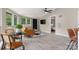 Stylish living room featuring modern furniture, neutral tones, and abundant natural light at 295 Rendleman Rd, Salisbury, NC 28146