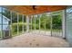 Screened-in patio provides an airy space for outdoor entertaining at 317 Cedarcroft Dr, Mooresville, NC 28115