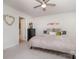 Cozy bedroom featuring carpet flooring, a neutral palette, and a comfortable bed, ideal for rest and relaxation at 3436 Scottish Fern Ln # 172, Indian Land, SC 29707