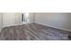 Unfurnished bedroom with doorway to ensuite bath; bright and spacious at 4531 Dry Run Rd, Fort Mill, SC 29708