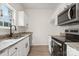 Well-lit kitchen featuring granite countertops and stainless steel appliances at 5529 Seths Dr, Charlotte, NC 28269