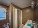 A full bathroom with a sink, toilet, and closet at 616 E Oakwood Ave, Albemarle, NC 28001
