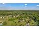Aerial view of a home nestled among trees, offering privacy and tranquility at 814 Settlers Dr, Cherryville, NC 28021