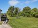Open backyard with a trampoline and playset for outdoor activities with Gathering and friends at 130 Johnson Dairy Rd, Rockwell, NC 28138