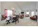 Bright and airy living room with high ceilings, comfortable seating, and a fireplace feature at 1532 Andora Dr, Rock Hill, SC 29732