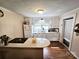 Bright kitchen featuring white cabinets and an island at 1922 Salem Church Rd, Lincolnton, NC 28092