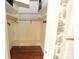 Walk-in closet with built-in shelving and ample storage space at 206 Rose Ter, Wadesboro, NC 28170