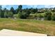 Scenic view of a lush pond surrounded by trees in a quiet neighborhood at 215 Lake George Dr, Shelby, NC 28152