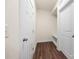 Mud room entry featuring storage bench and access to coat closet at 2658 Manor Stone Way, Indian Trail, NC 28079