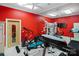 Home gym with mirrors, a variety of exercise equipment, and a sauna at 2971 Kaneland Ct, Rock Hill, SC 29732