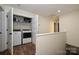 Functional laundry room with washer, dryer, and built-in shelving for storage at 3020 Quiet Ln, Iron Station, NC 28080