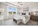 Relaxing main bedroom with tray ceiling, lots of natural light, and neutral decor for a serene retreat at 3114 Stelfox St, Charlotte, NC 28262