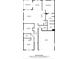 Detailed floor plan showcasing the layout of the house with dimensions for each room at 3833 Isenhour Rd, Kannapolis, NC 28081