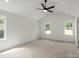 Large bedroom with a ceiling fan and natural light at 4541 Kings Ct, Hickory, NC 28602