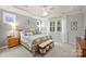 Comfortable bedroom with decorative ceiling fan, and plenty of natural light at 528 Sandbar Pt, Clover, SC 29710