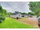 Wide backyard with detached building, home, shed, and beautiful green space at 622 University Dr, Rock Hill, SC 29730