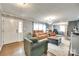 Cozy living room with comfortable seating, hardwood floors, and a bright, airy feel at 622 University Dr, Rock Hill, SC 29730
