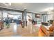 Spacious open living area featuring hardwood floors and modern decor, ideal for gatherings at 622 University Dr, Rock Hill, SC 29730