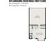 A first floor plan featuring a garage, pantry, utility, sitting room, and bath at 625 Uwharrie River Rd, Charlotte, NC 28211