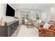 Cozy living room with a comfortable seating arrangement and lots of natural light at 625 Uwharrie River Rd, Charlotte, NC 28211