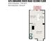 A second floor plan featuring a kitchen, dining area, patio, living room, and bath at 625 Uwharrie River Rd, Charlotte, NC 28211