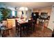 Open-concept dining area with table set, seamlessly connected to the kitchen and living spaces at 650 Harry St, China Grove, NC 28023
