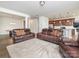 A spacious living room boasts hardwood floors and comfortable seating at 805 Old Little Rock Rd, Charlotte, NC 28214