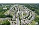 Aerial view of a property at 10211 Snowbell Ct in Charlotte, NC 28215, surrounded by trees at 10211 Snowbell Ct, Charlotte, NC 28215