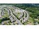 Aerial view of a well-planned community in Charlotte, NC, showcasing the property's location at 10211 Snowbell Ct, Charlotte, NC 28215