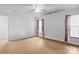 Bright bedroom with two windows and neutral carpet at 1457 Matthew Allen Cir, Kannapolis, NC 28081