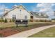 Community park entrance with well-manicured landscaping and inviting pathway at 2021 Pinyon Ln, Lancaster, SC 29720