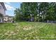 Expansive backyard with a play set, fire pit and covered patio for outdoor fun and relaxation at 204 Pebble Creek Xing, Fort Mill, SC 29715