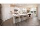 Spacious kitchen with island, stainless appliances, and dining area with natural light at 2066 Skyhawk Dr, York, SC 29745