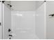 Bathroom shower with a neutral color scheme at 219 Proctor Dr, Salisbury, NC 28147