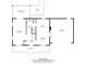 Main floor plan featuring a living room, kitchen, porch and garage at 219 Proctor Dr, Salisbury, NC 28147