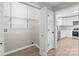 Walk-in pantry with wire shelving conveniently located off kitchen at 219 Proctor Dr, Salisbury, NC 28147