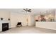 Spacious living room with cozy fireplace and modern ceiling fan at 2324 Bonterra Blvd, Indian Trail, NC 28079