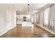 Bright and airy kitchen features white cabinetry, granite countertops, and subway tile backsplash at 309 N Aspen St, Lincolnton, NC 28092